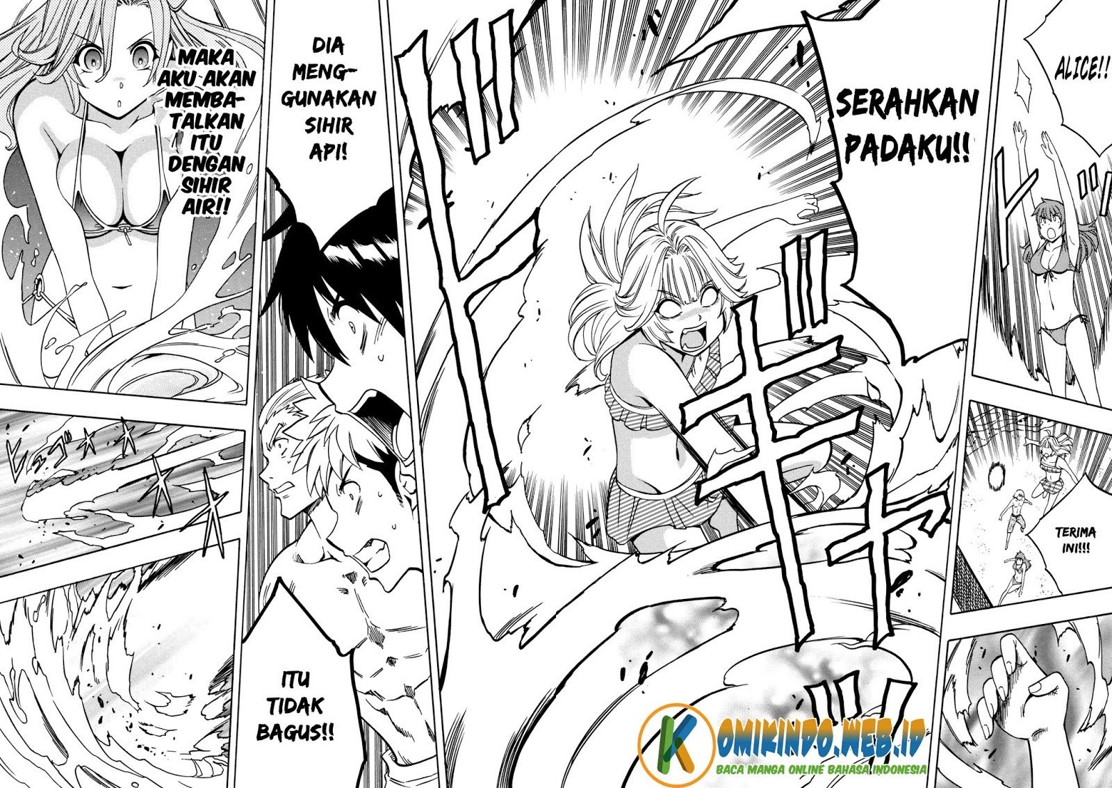 Kenja no Mago chapter 26 halaman 35