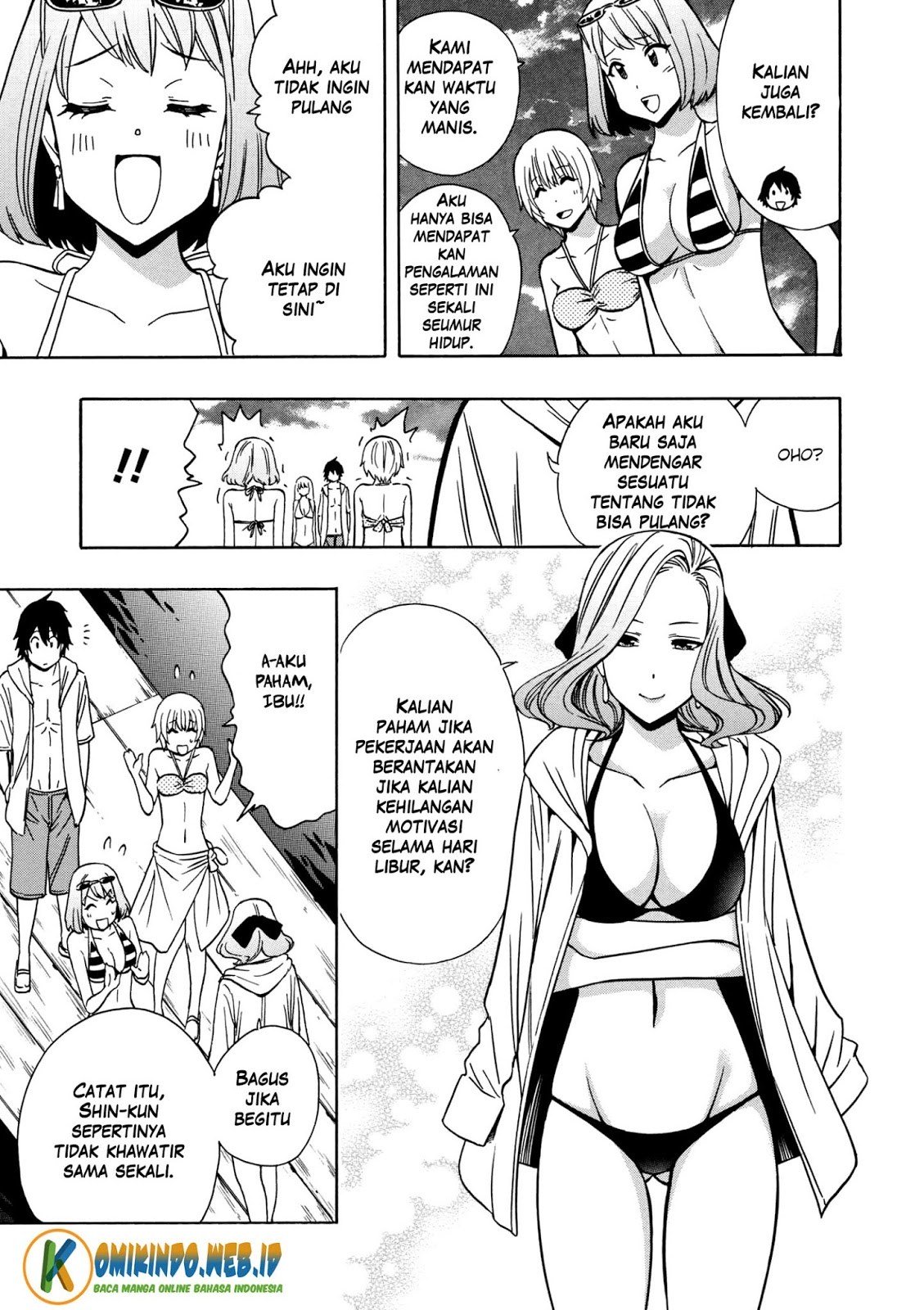 Kenja no Mago chapter 27 halaman 8