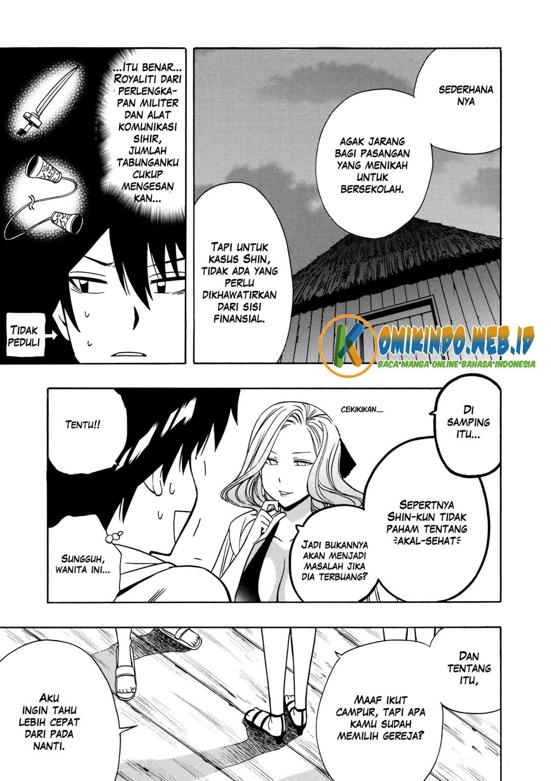 Kenja no Mago chapter 27 halaman 10