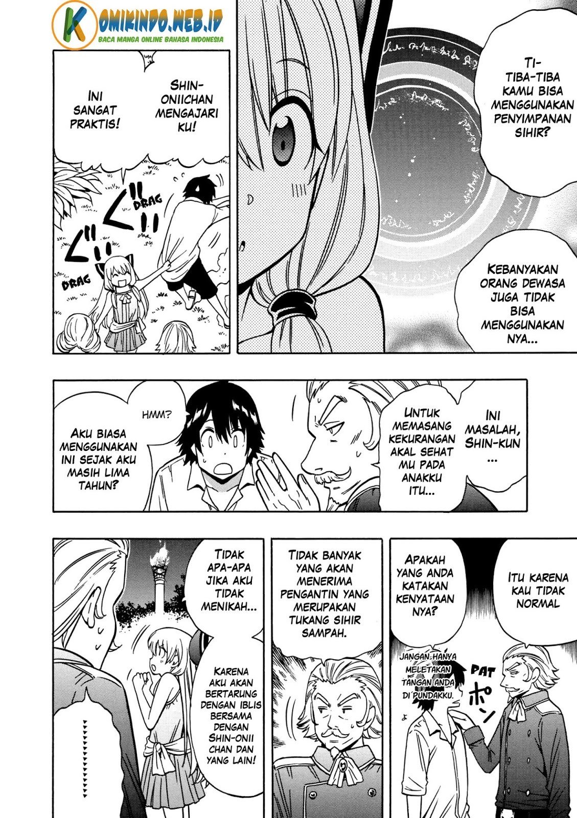 Kenja no Mago chapter 27 halaman 19