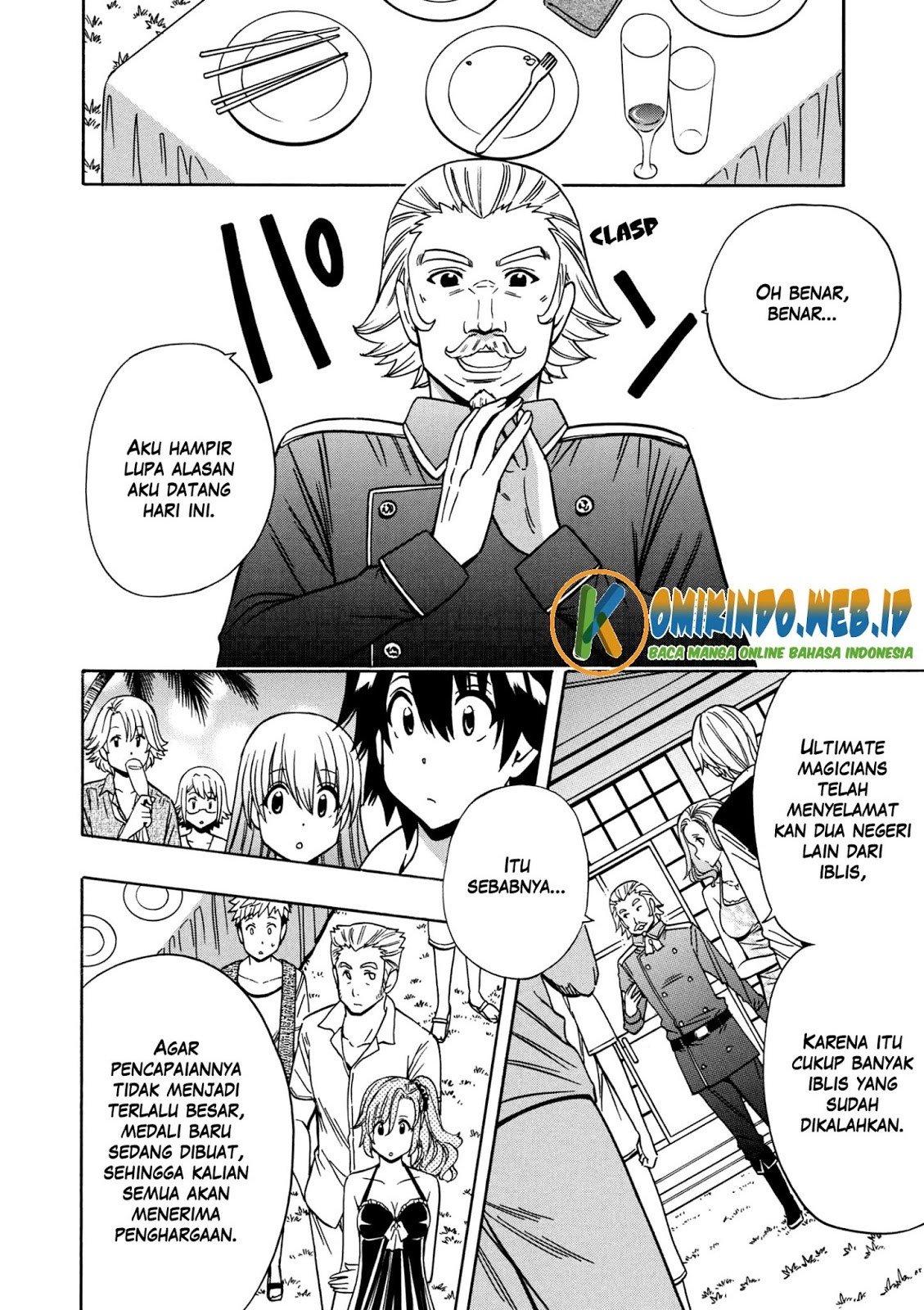 Kenja no Mago chapter 27 halaman 21