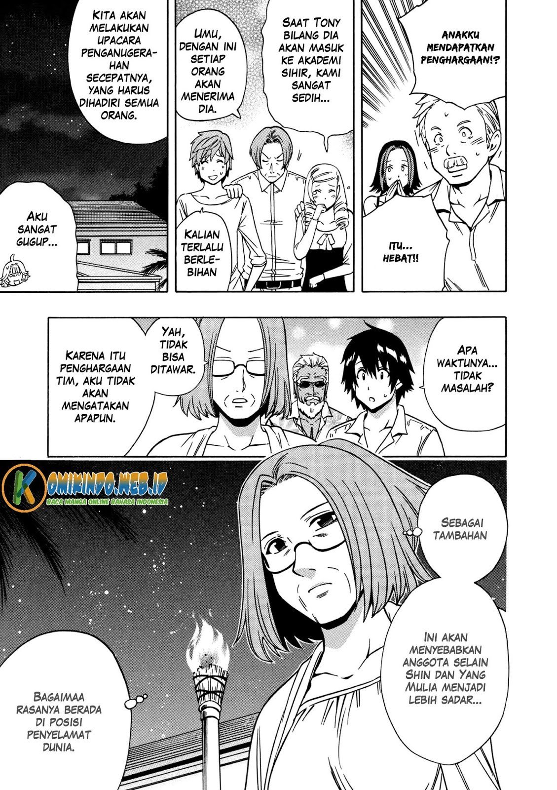 Kenja no Mago chapter 27 halaman 22