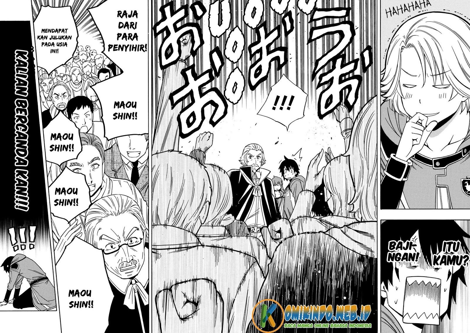 Kenja no Mago chapter 27 halaman 34