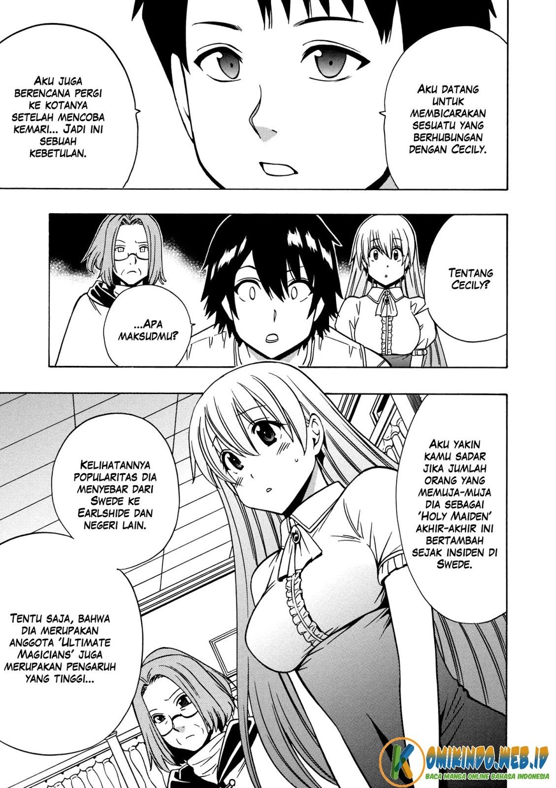 Kenja no Mago chapter 28 halaman 4