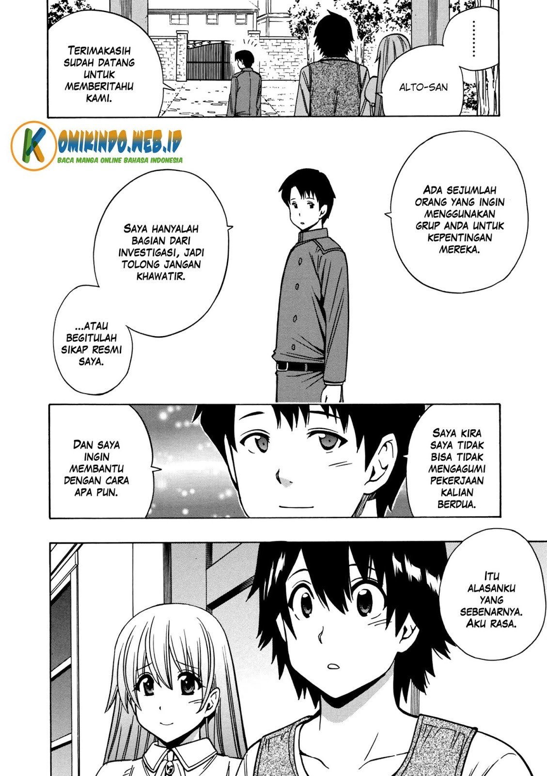 Kenja no Mago chapter 28 halaman 7