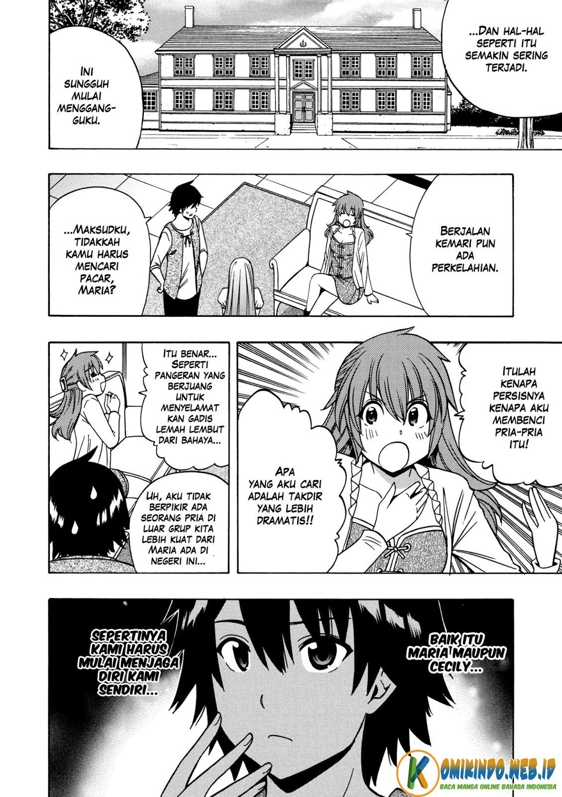 Kenja no Mago chapter 28 halaman 11