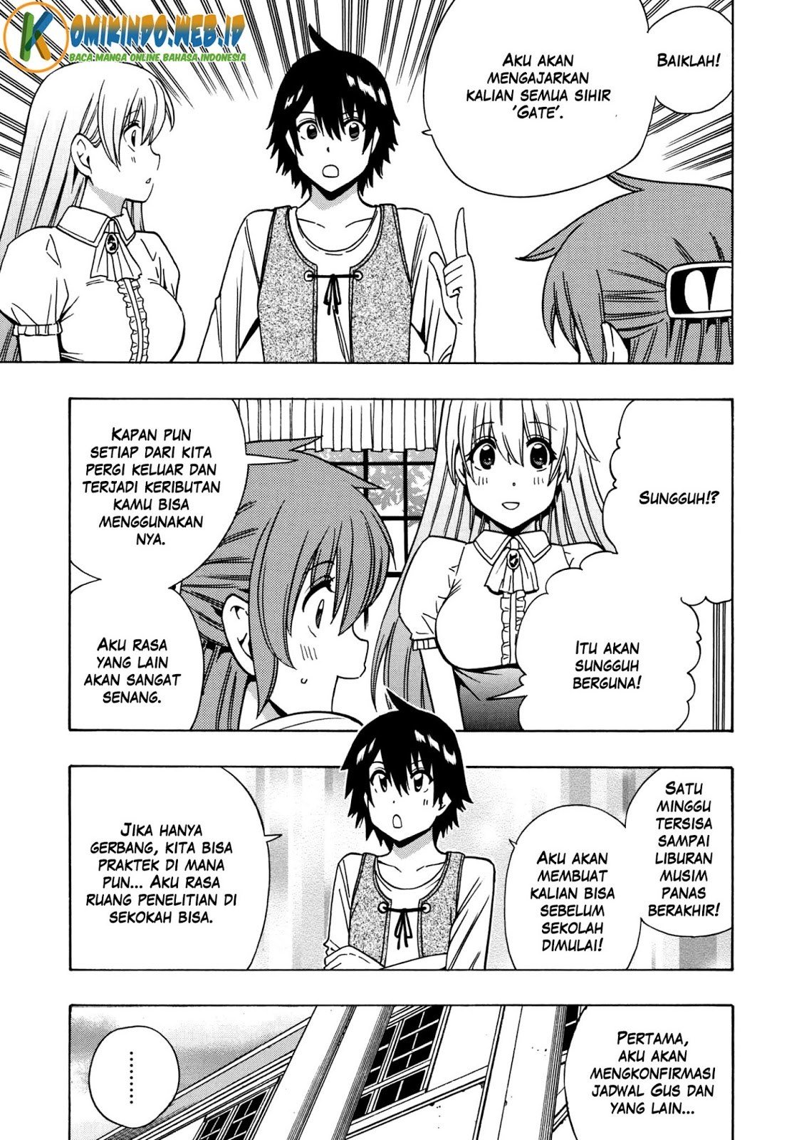 Kenja no Mago chapter 28 halaman 12