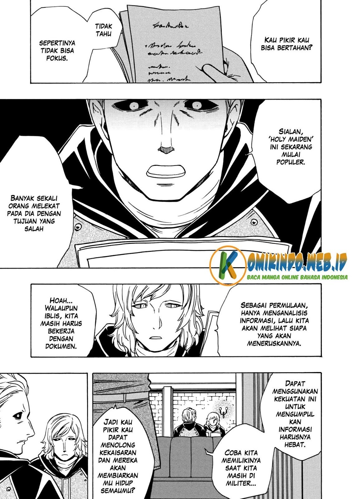 Kenja no Mago chapter 28 halaman 16
