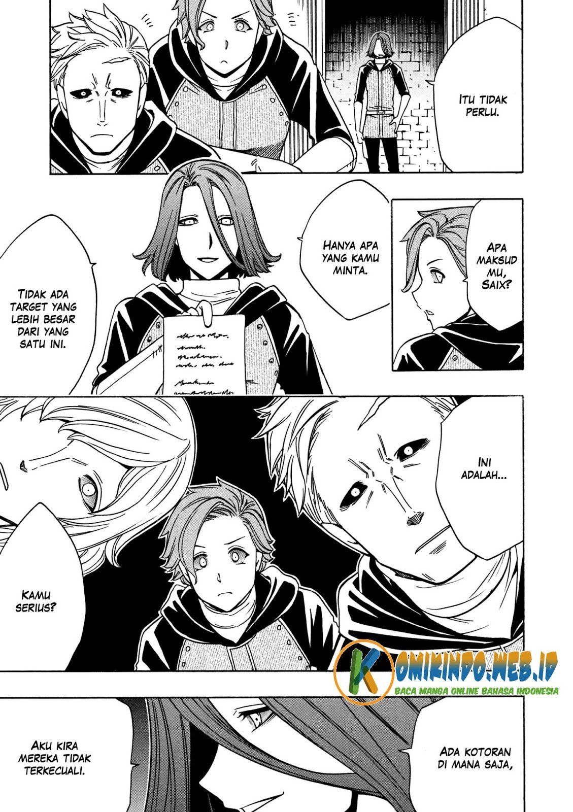 Kenja no Mago chapter 28 halaman 18