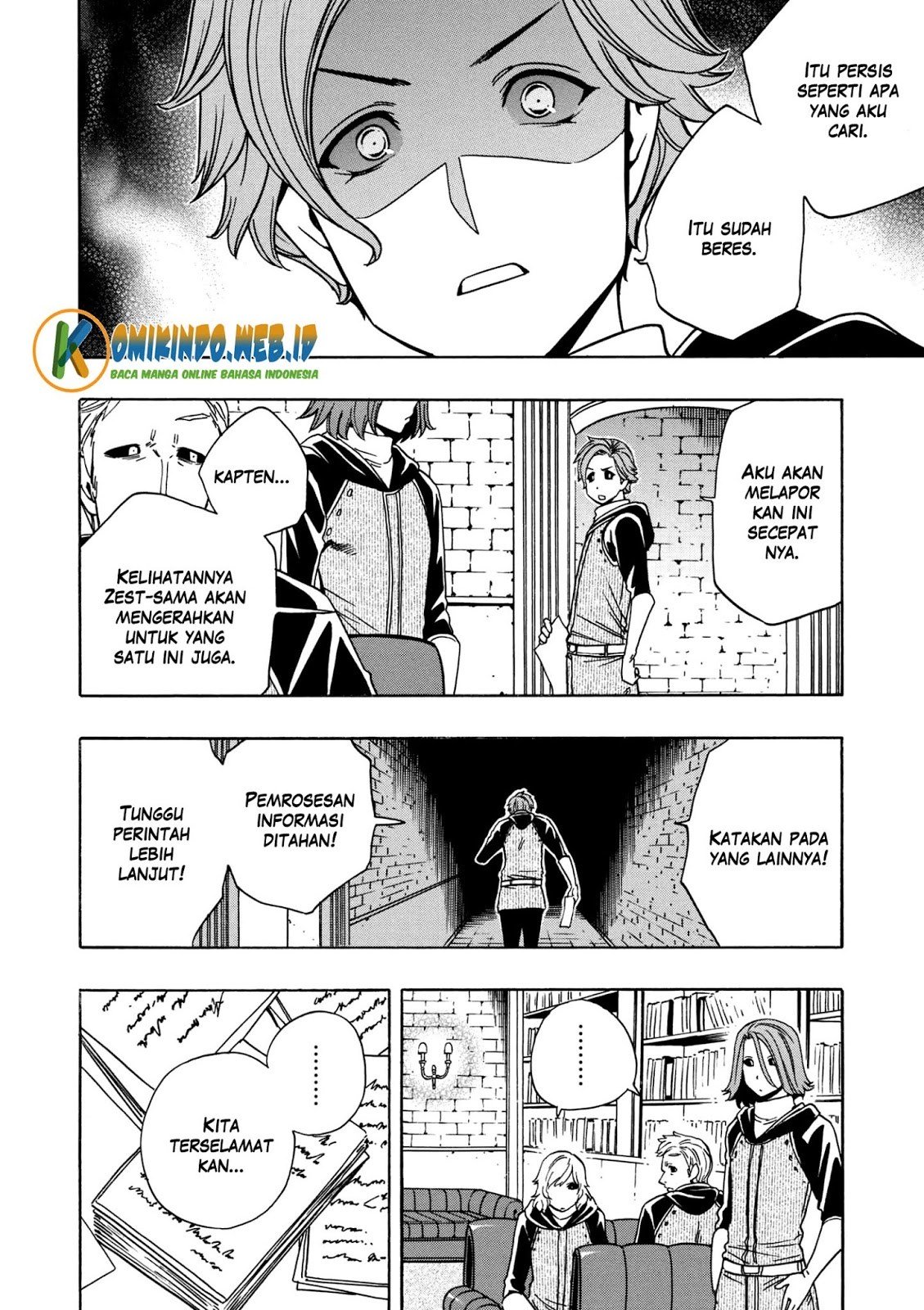 Kenja no Mago chapter 28 halaman 19
