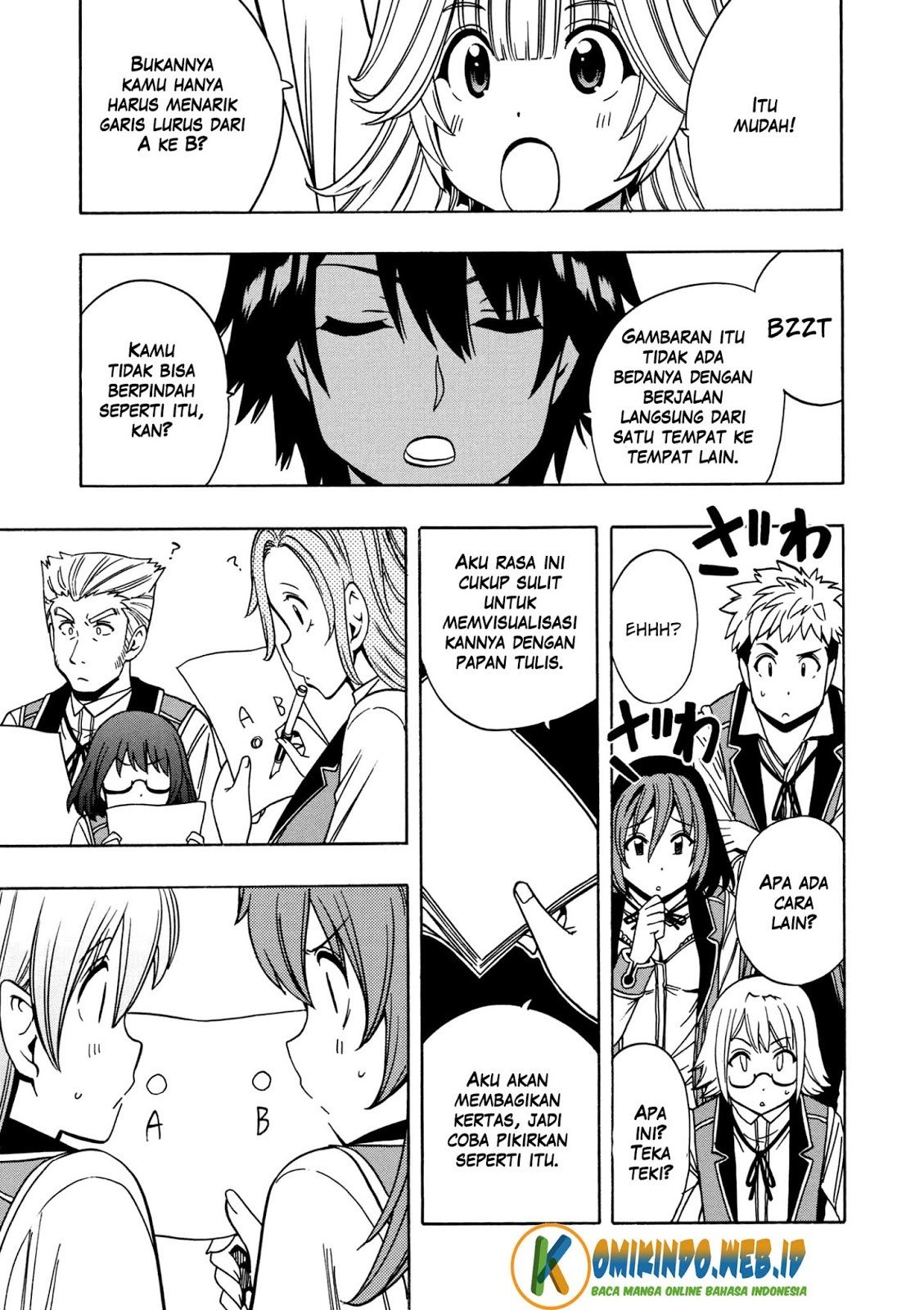 Kenja no Mago chapter 28 halaman 22