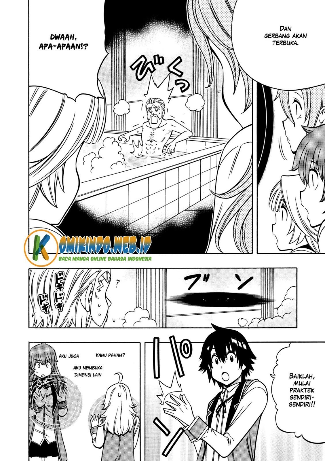 Kenja no Mago chapter 28 halaman 25