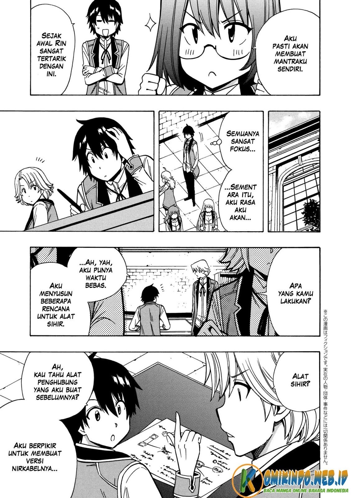 Kenja no Mago chapter 28 halaman 26