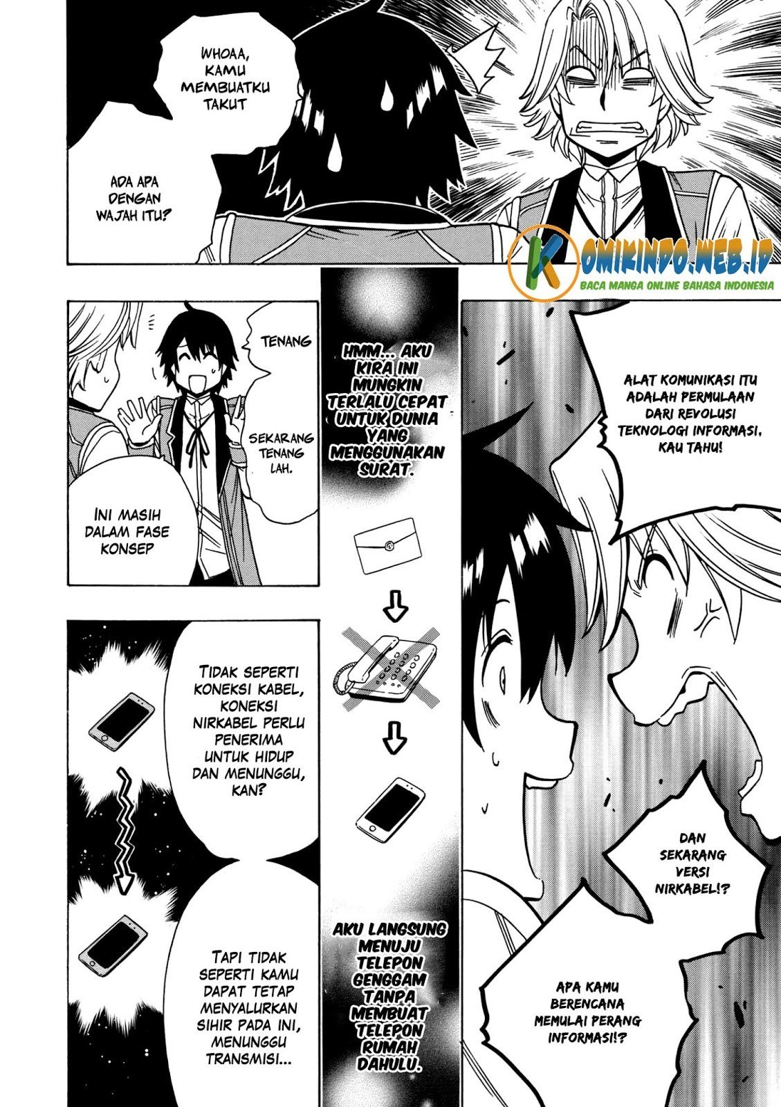 Kenja no Mago chapter 28 halaman 27