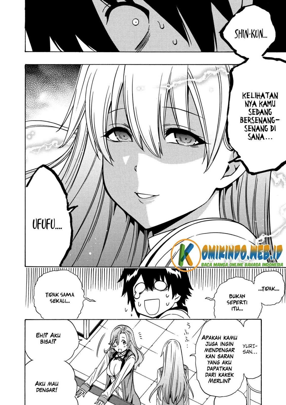 Kenja no Mago chapter 28 halaman 35
