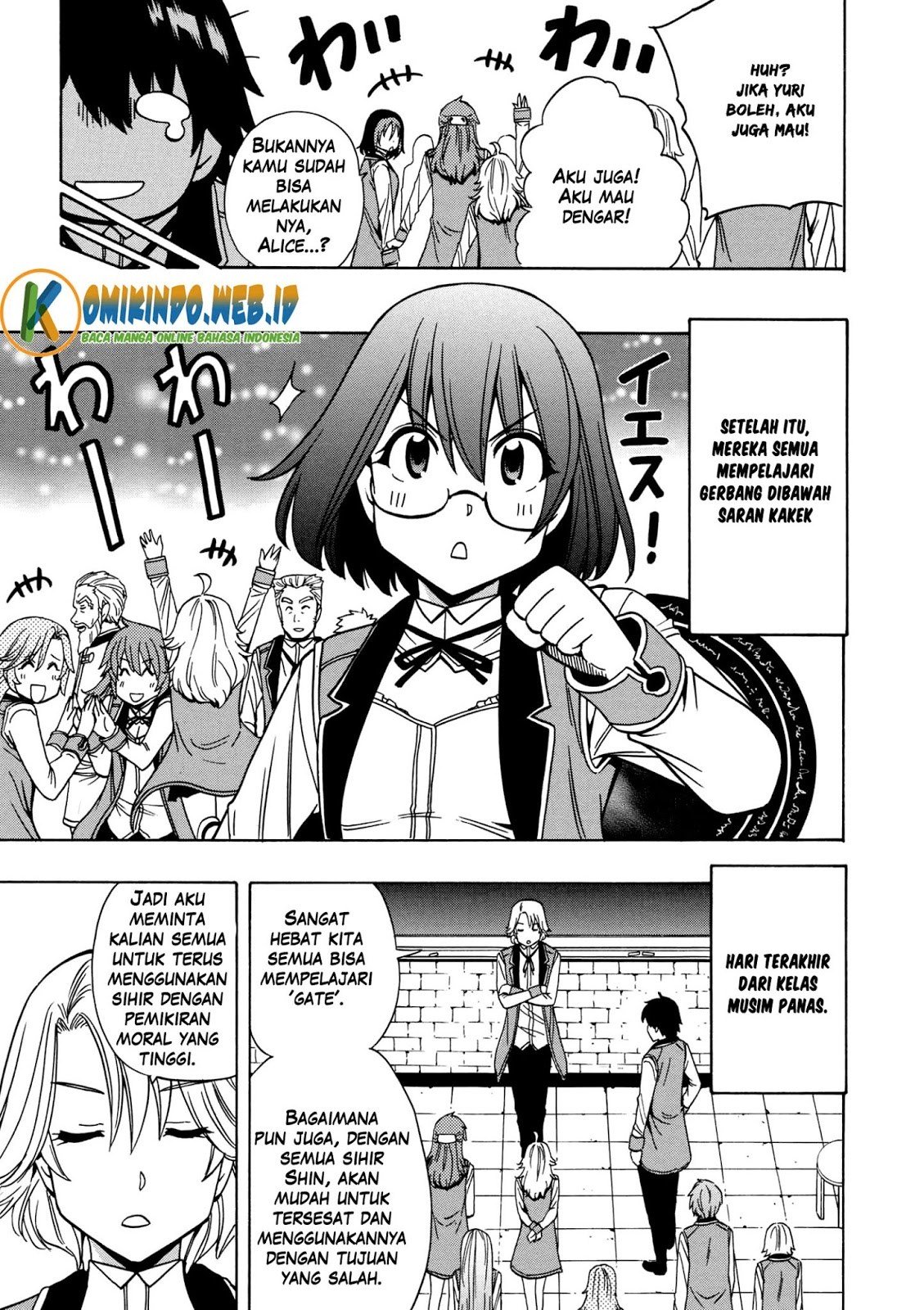 Kenja no Mago chapter 28 halaman 36