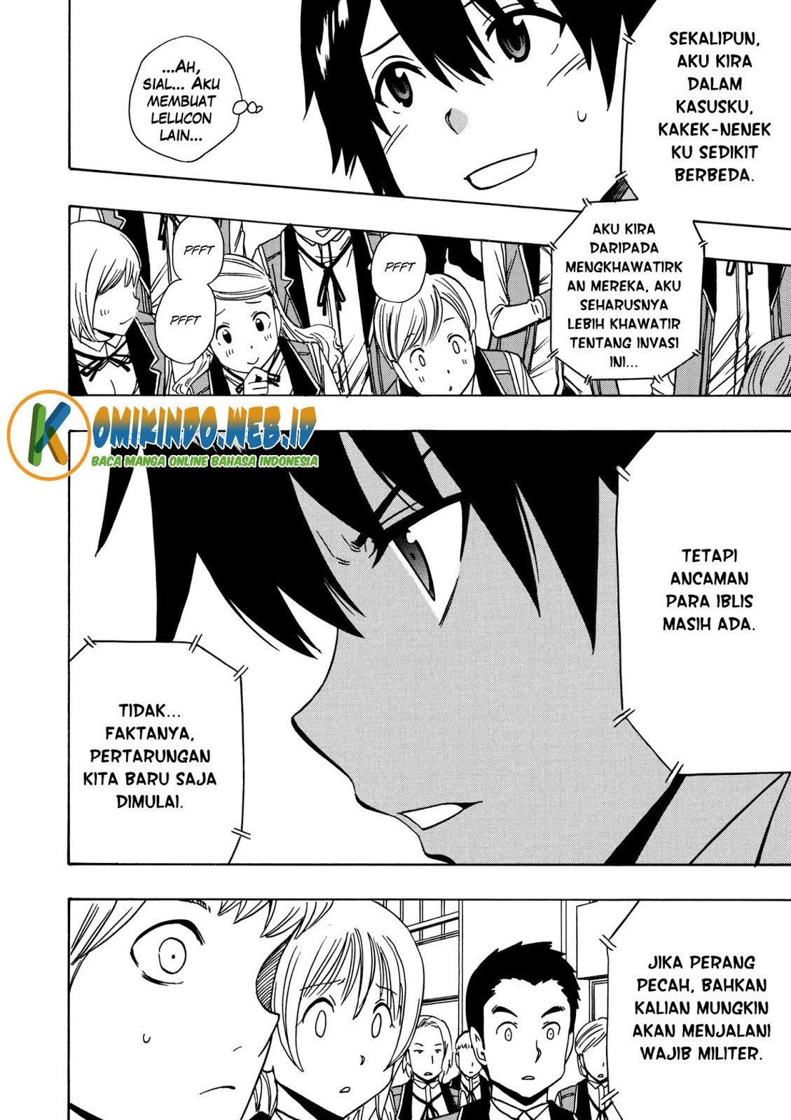Kenja no Mago chapter 28 halaman 49