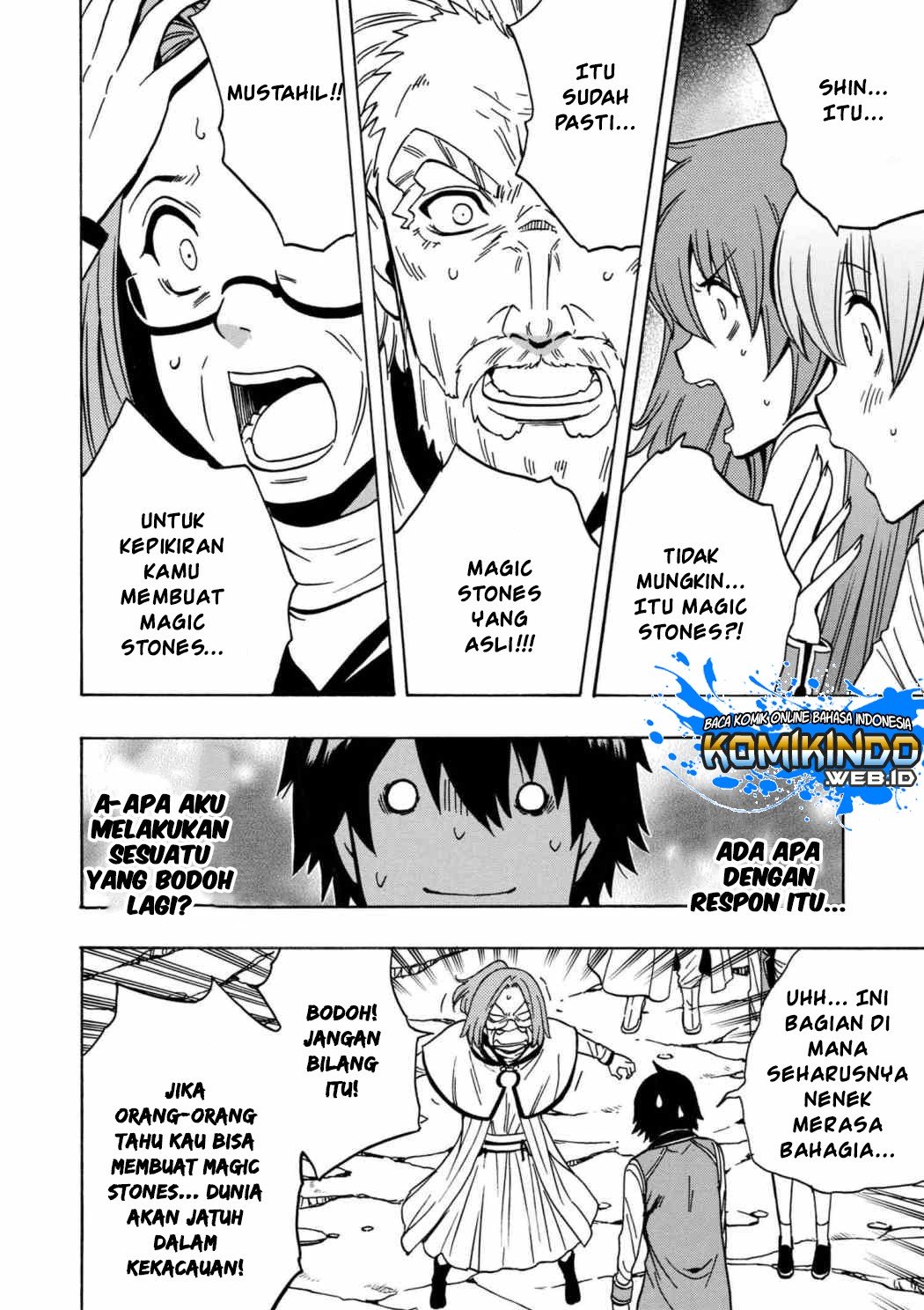 Kenja no Mago chapter 29 halaman 17