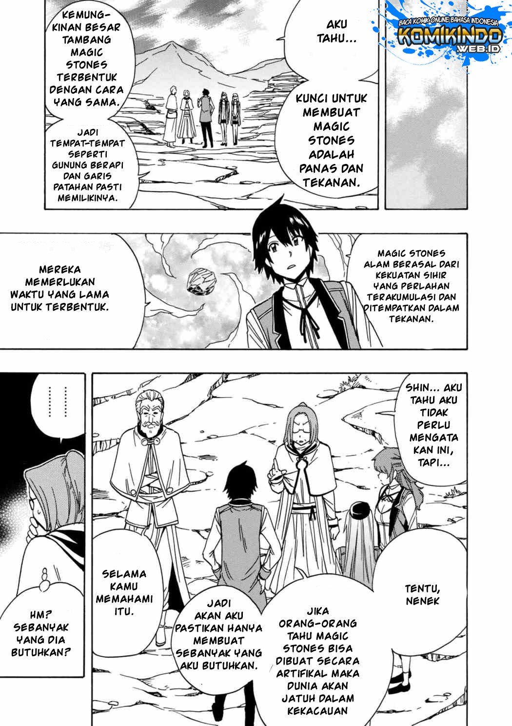 Kenja no Mago chapter 29 halaman 18