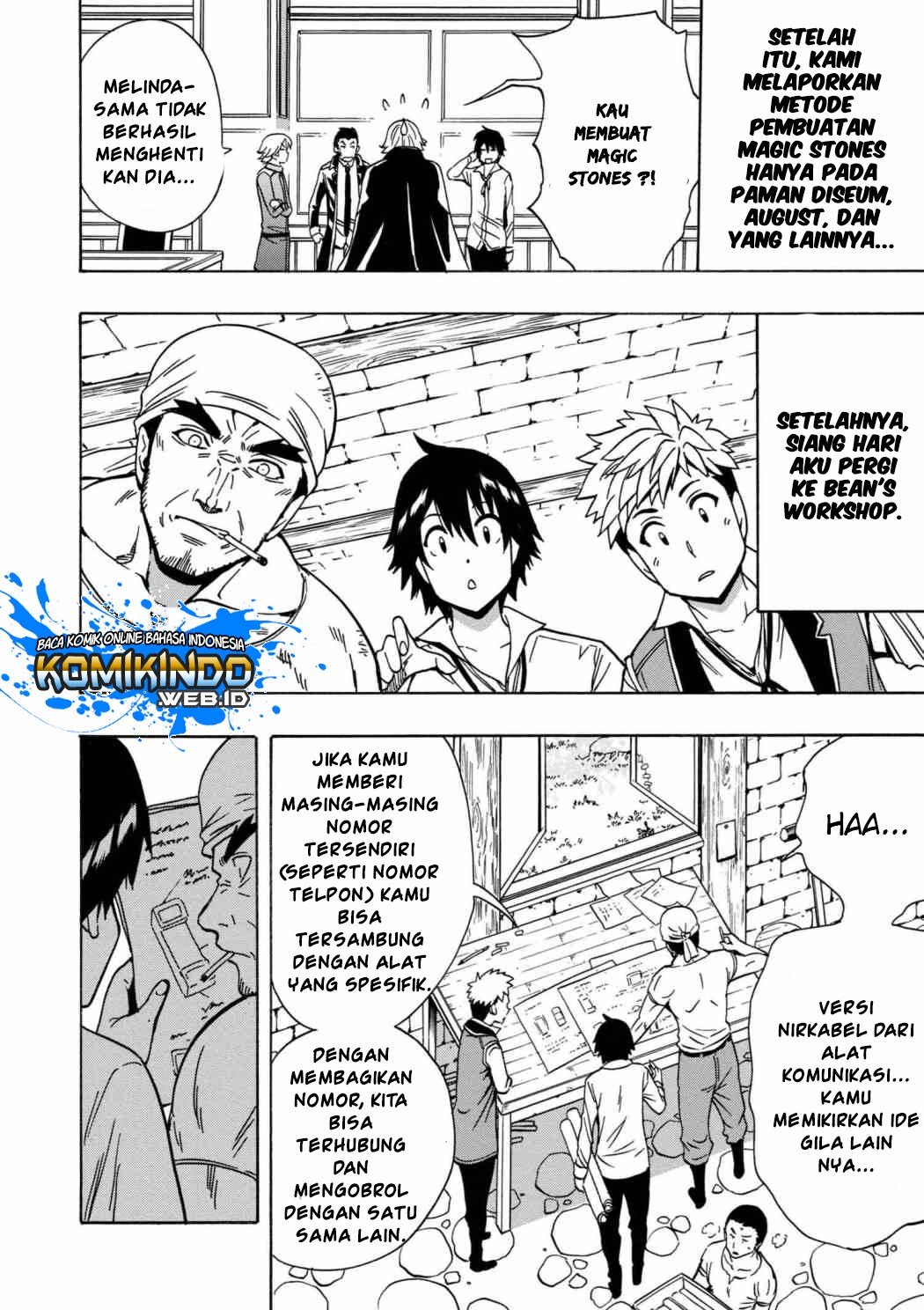 Kenja no Mago chapter 29 halaman 19
