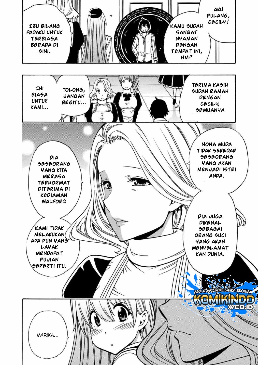Kenja no Mago chapter 29 halaman 21