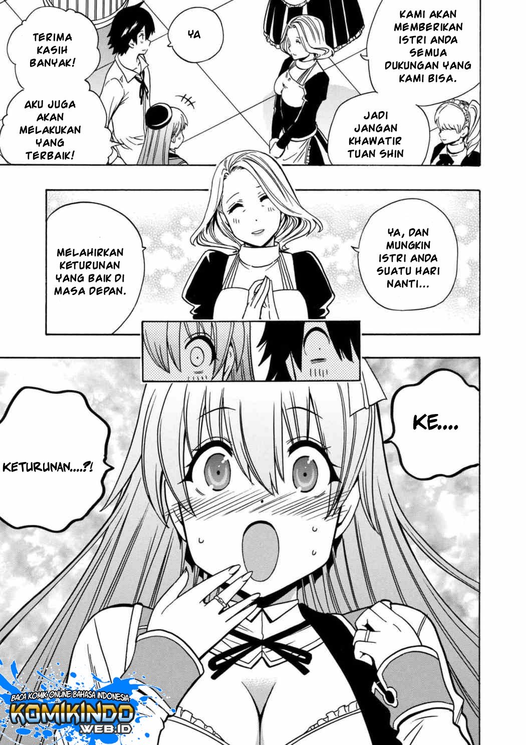 Kenja no Mago chapter 29 halaman 22