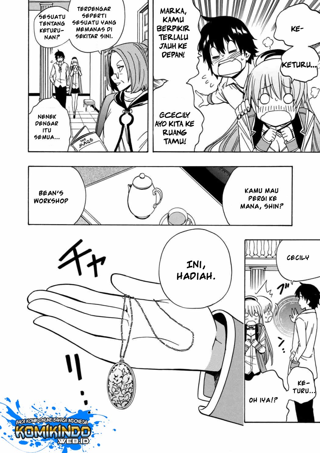 Kenja no Mago chapter 29 halaman 23
