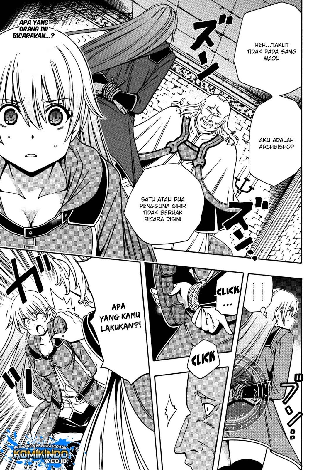 Kenja no Mago chapter 32 halaman 8