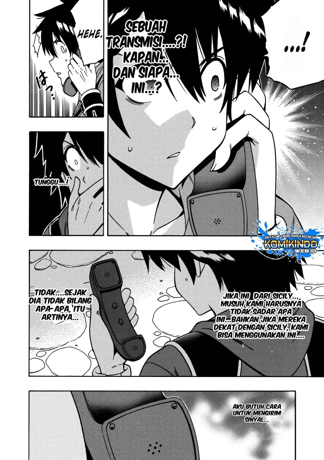 Kenja no Mago chapter 32 halaman 11