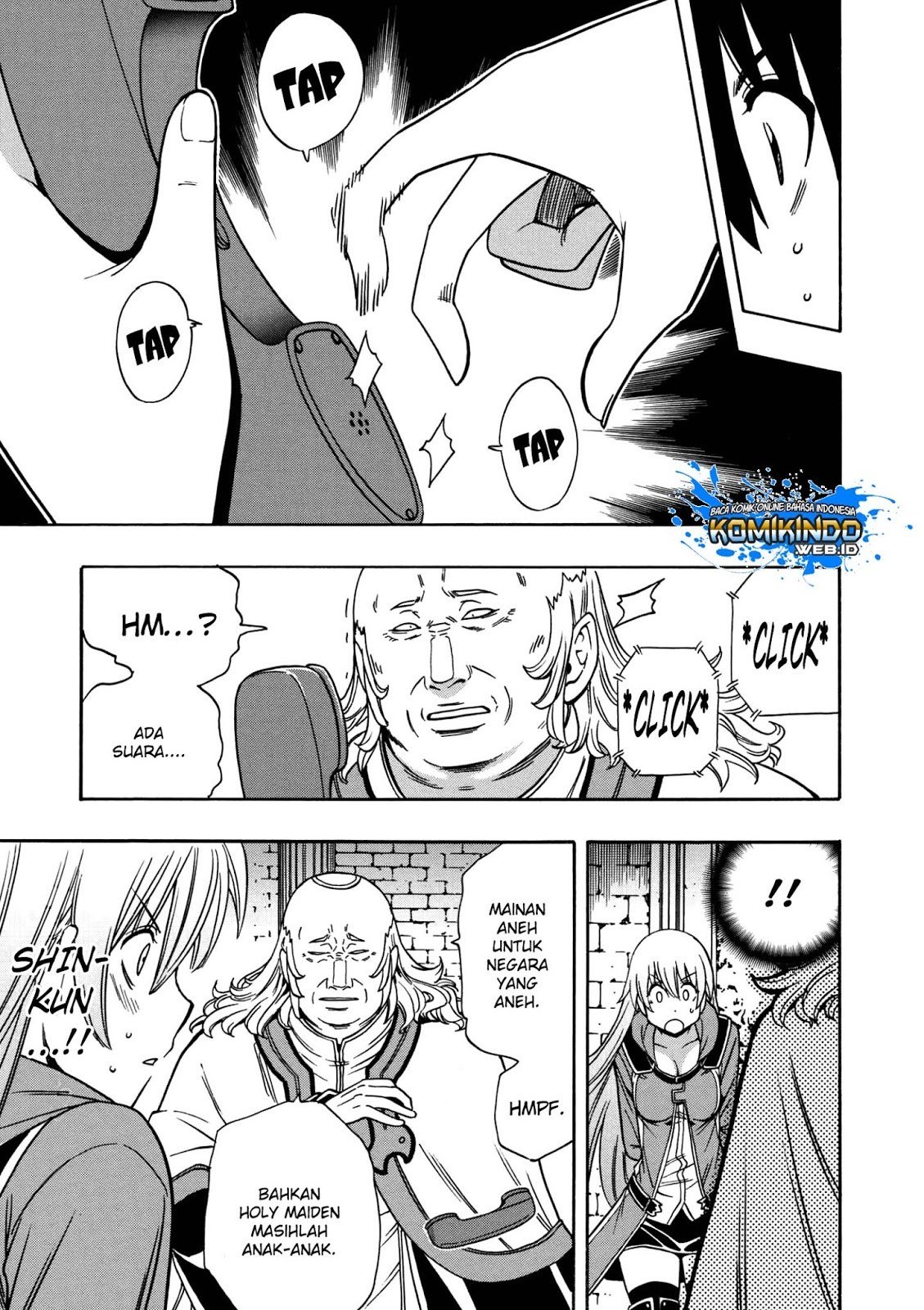 Kenja no Mago chapter 32 halaman 12