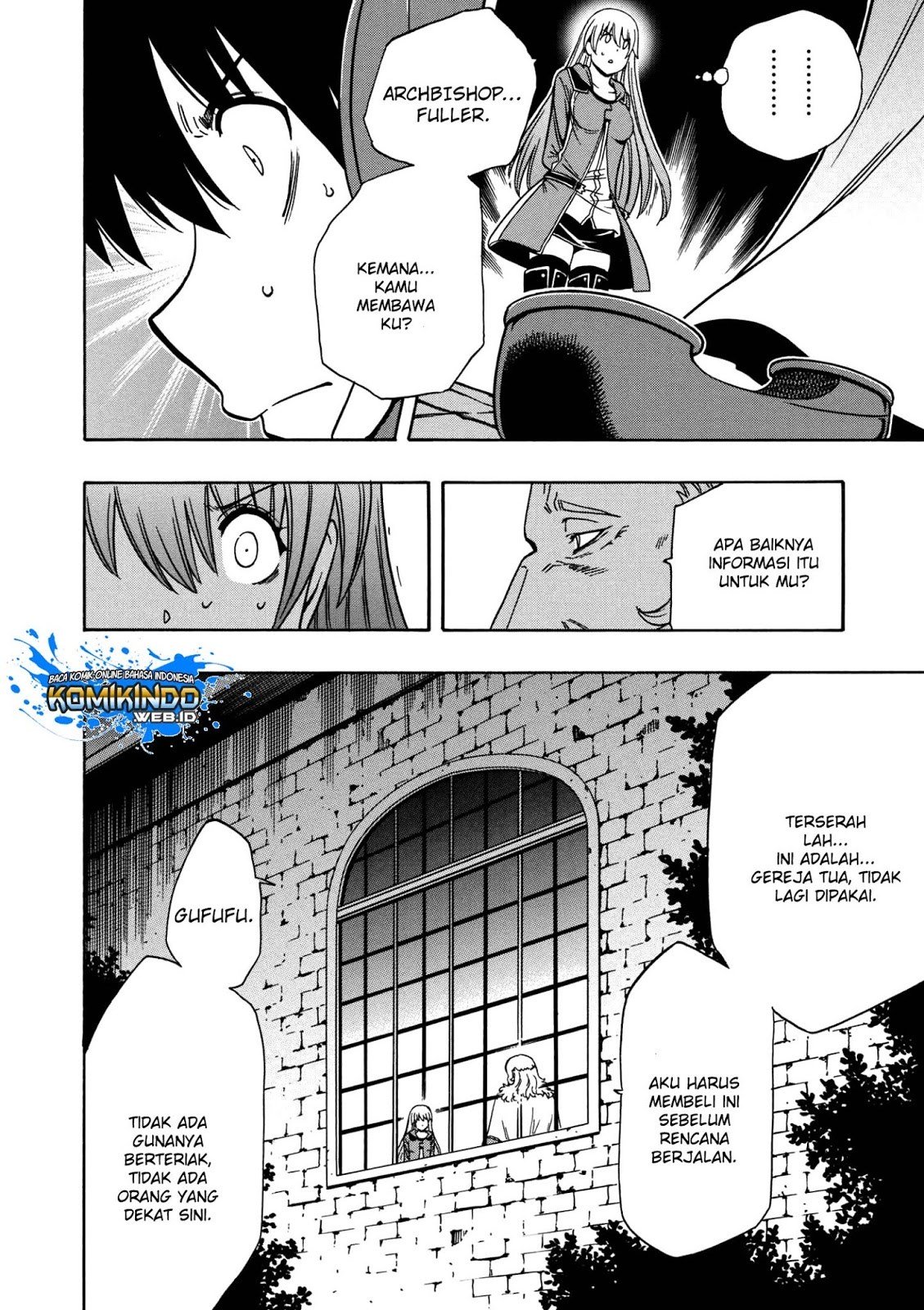 Kenja no Mago chapter 32 halaman 14