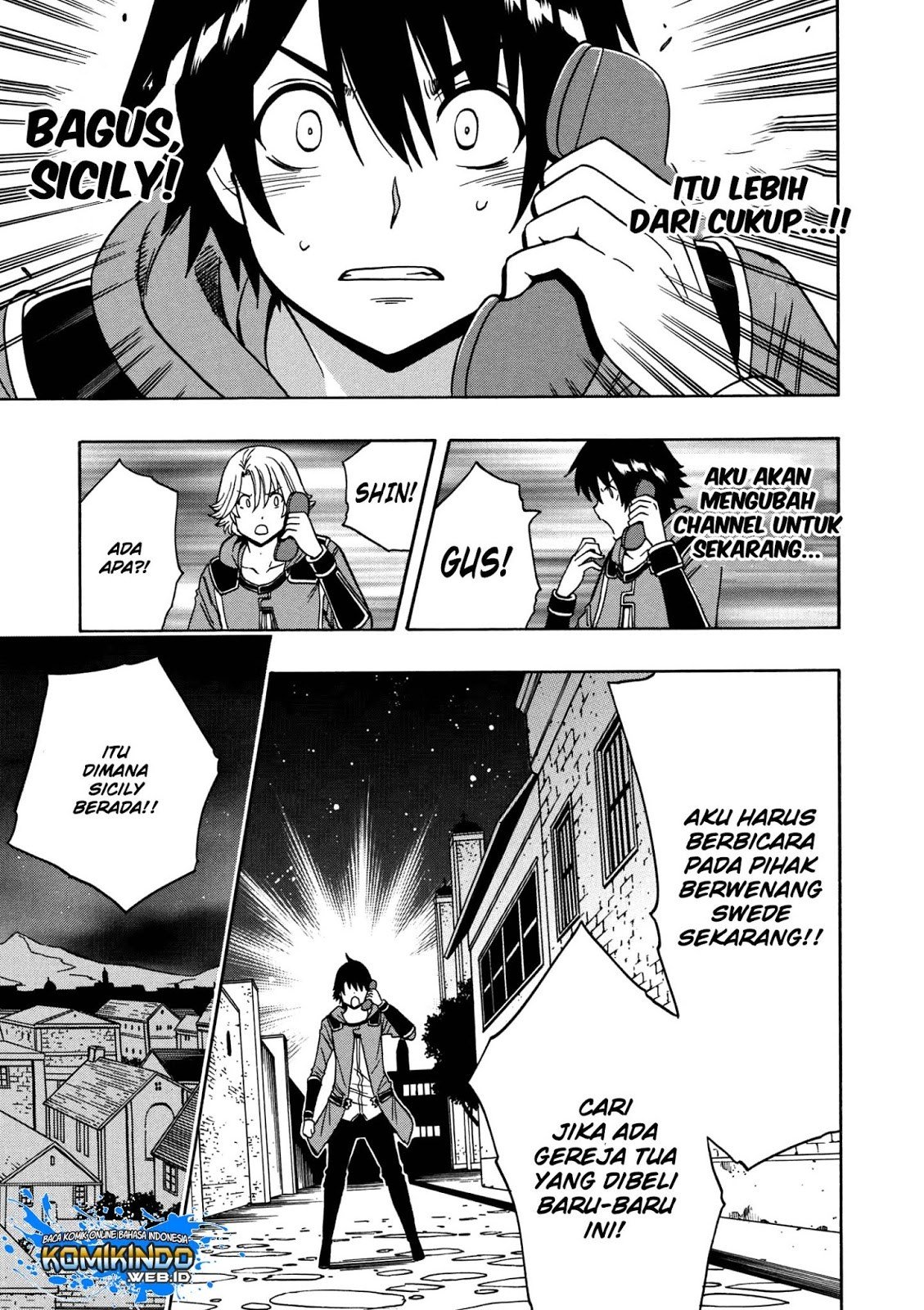 Kenja no Mago chapter 32 halaman 15