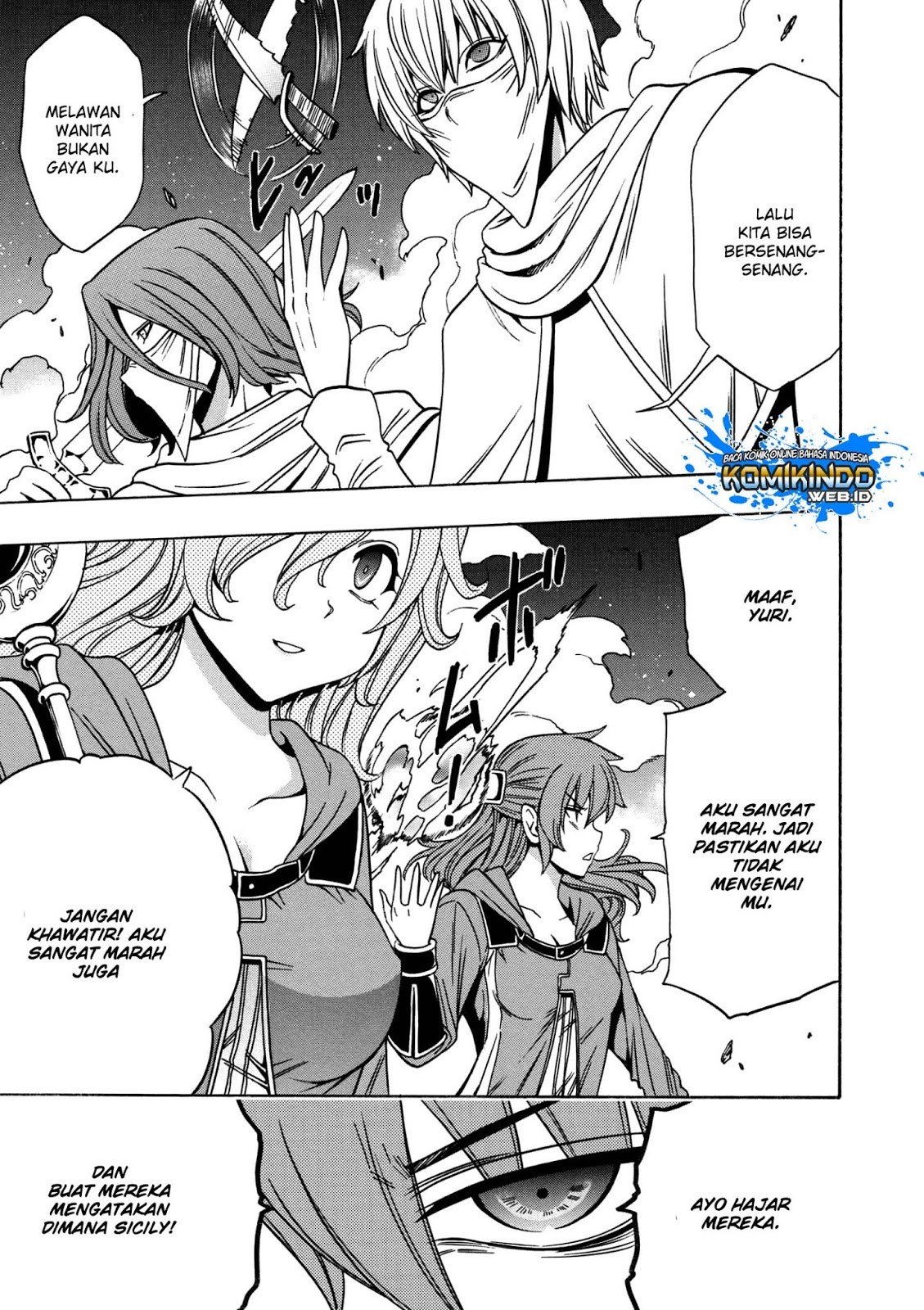 Kenja no Mago chapter 32 halaman 21