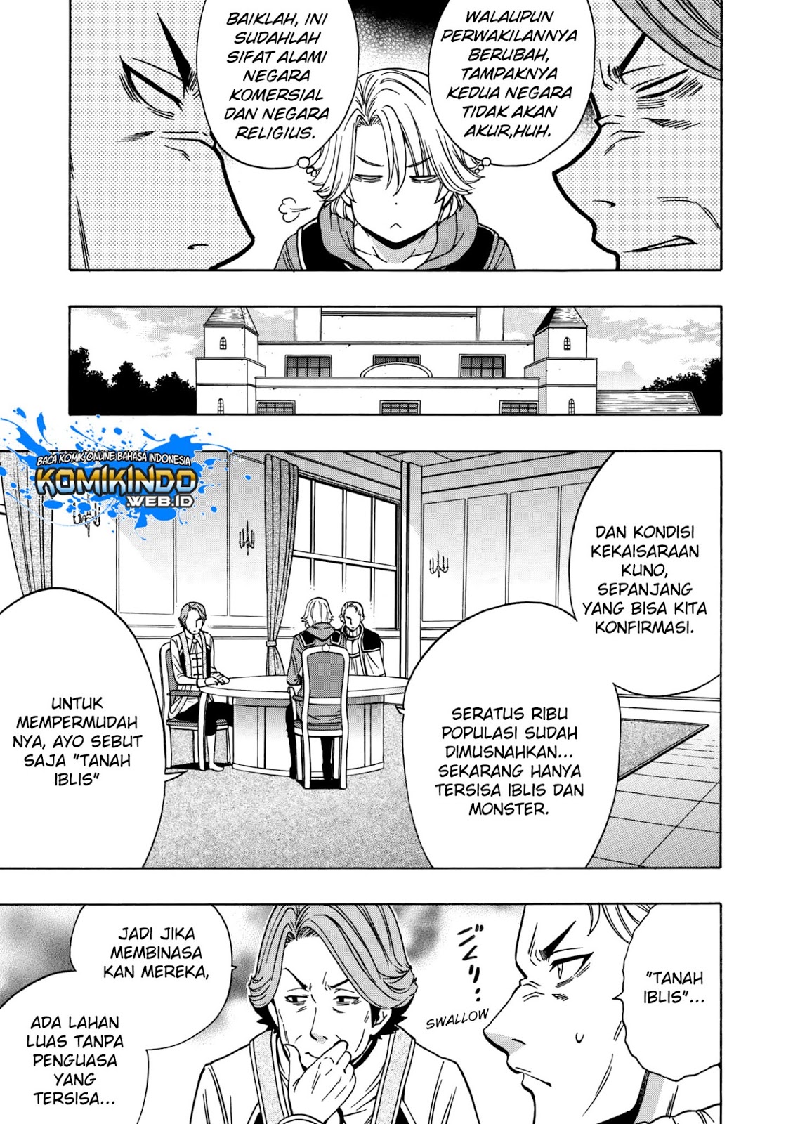 Kenja no Mago chapter 33 halaman 21