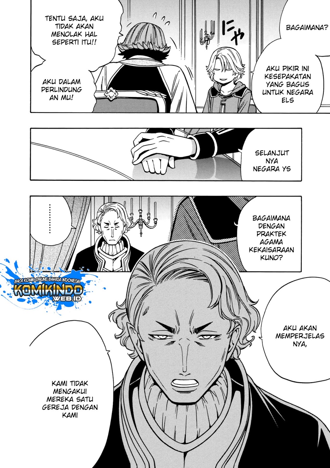 Kenja no Mago chapter 33 halaman 24