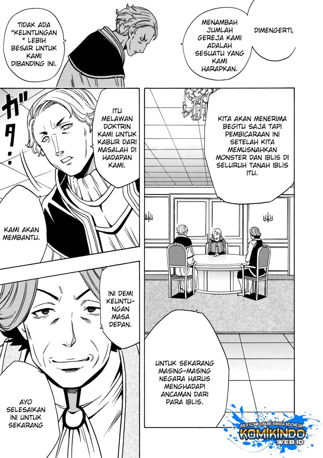 Kenja no Mago chapter 33 halaman 27