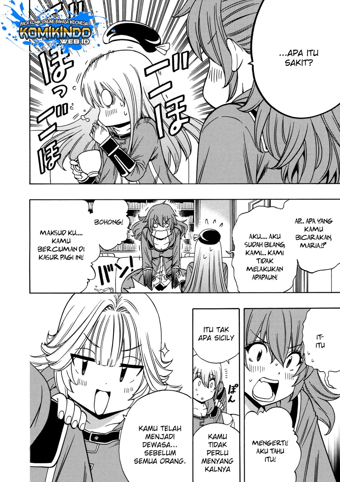Kenja no Mago chapter 33 halaman 30