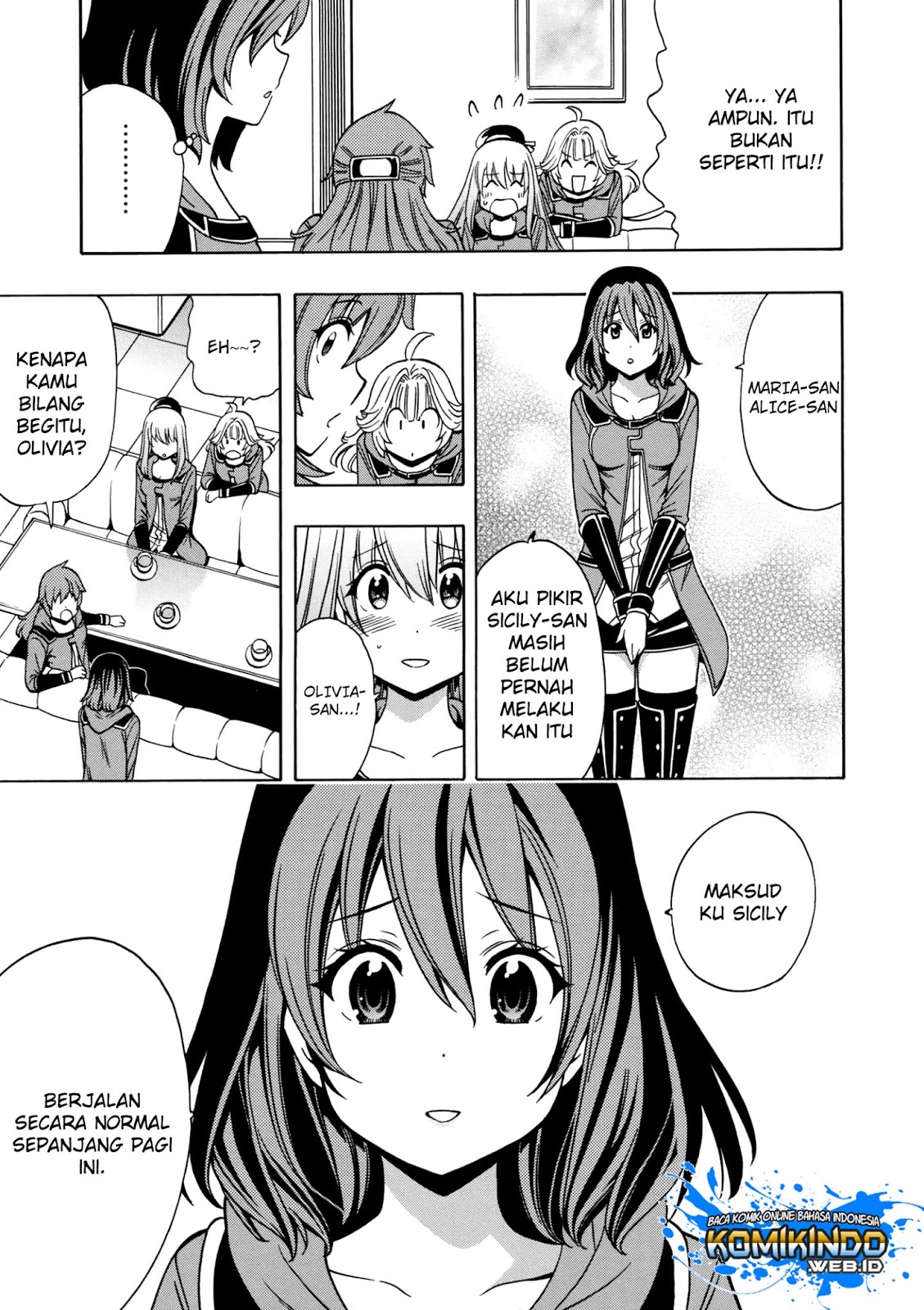 Kenja no Mago chapter 33 halaman 31