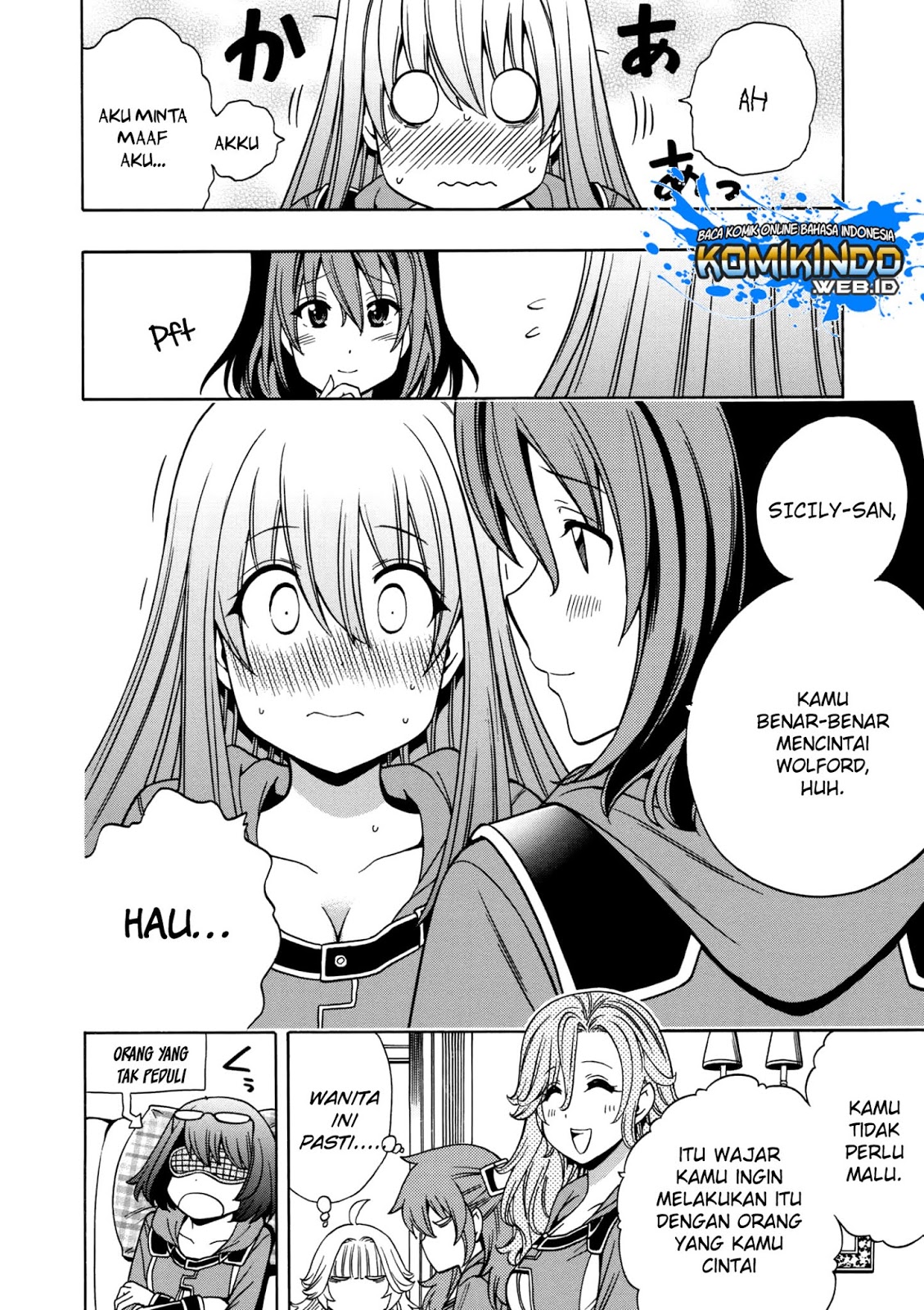 Kenja no Mago chapter 33 halaman 34