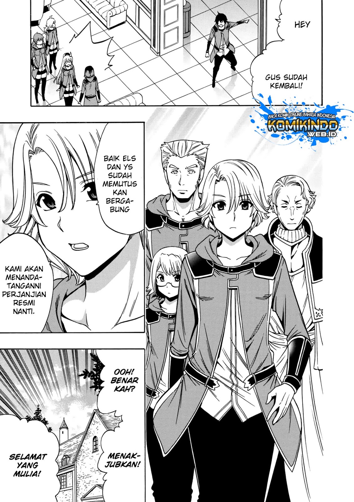 Kenja no Mago chapter 33 halaman 35