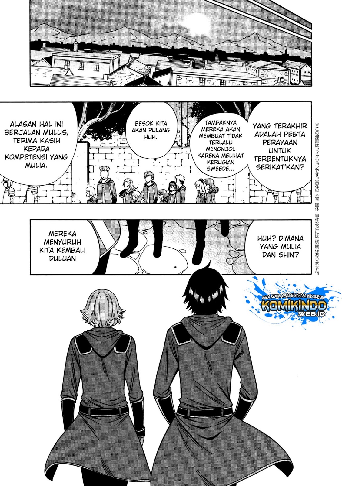 Kenja no Mago chapter 33 halaman 43