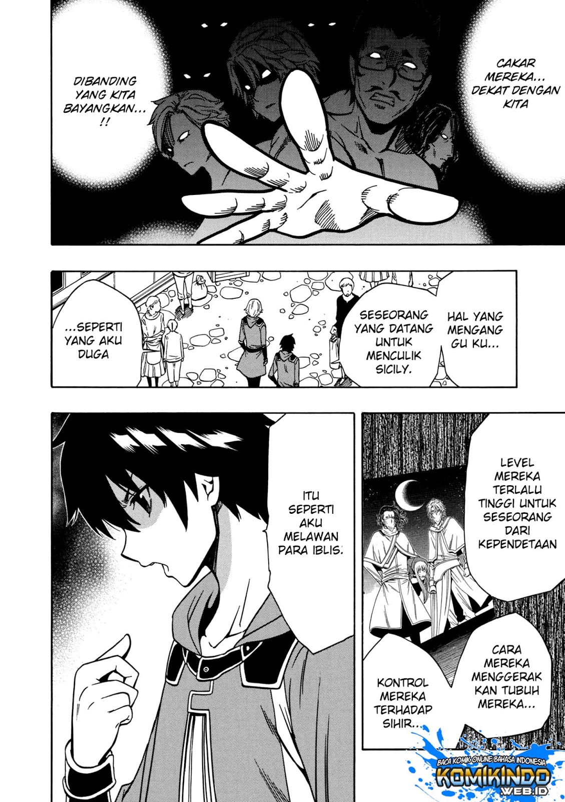 Kenja no Mago chapter 33 halaman 46