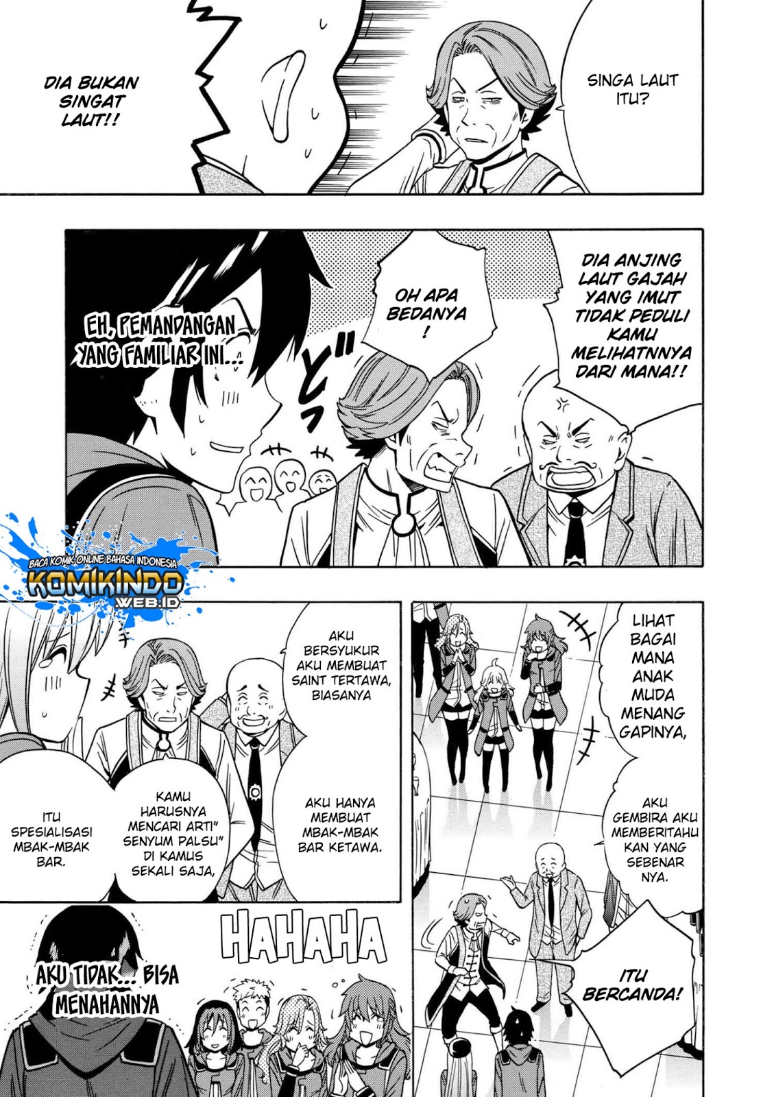 Kenja no Mago chapter 33 halaman 56