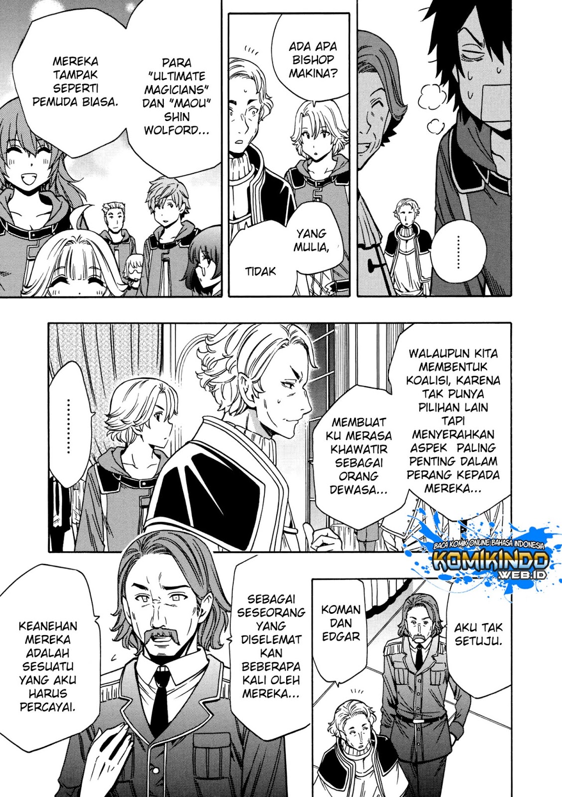 Kenja no Mago chapter 33 halaman 58