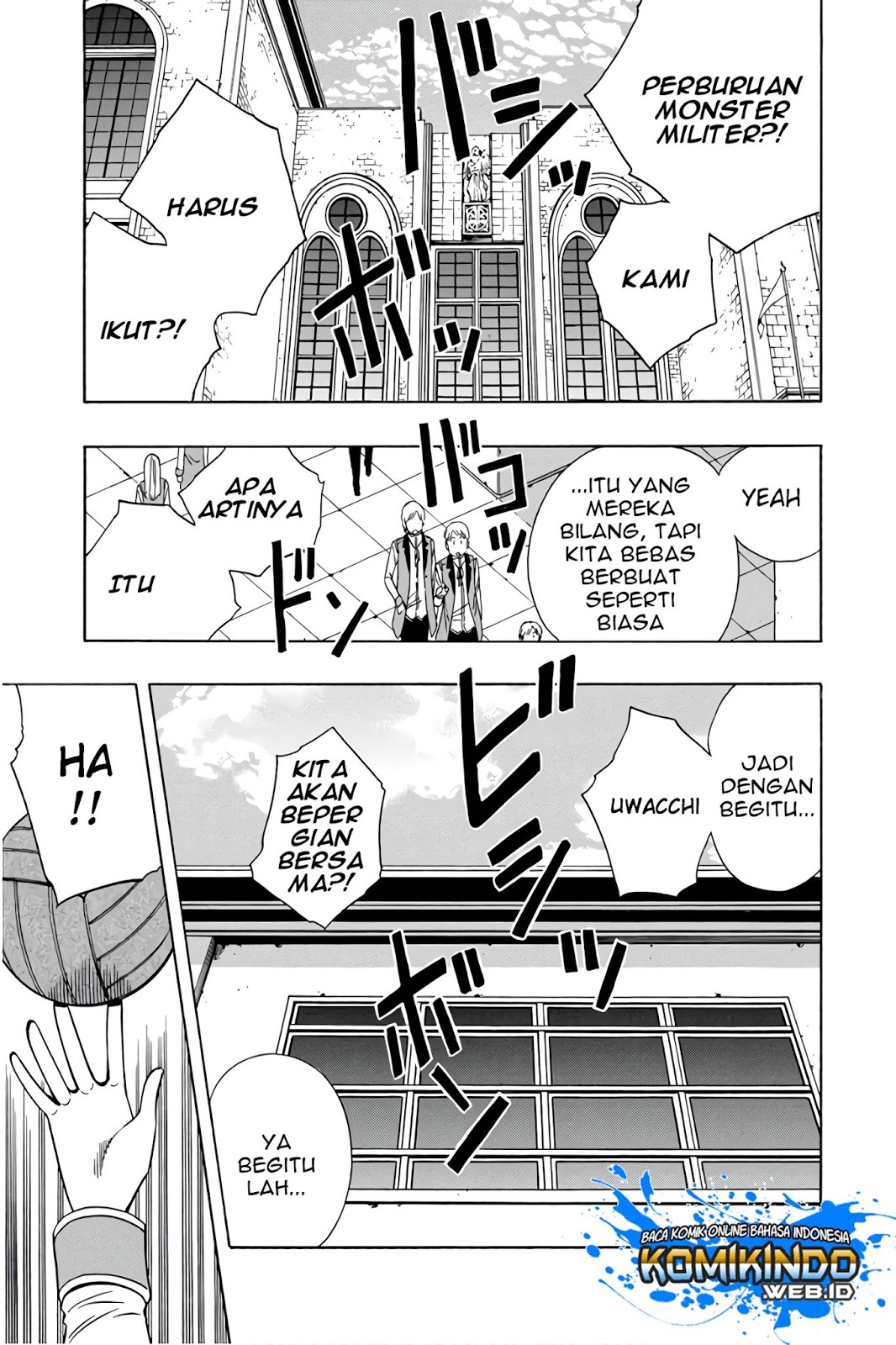 Kenja no Mago chapter 35 halaman 52