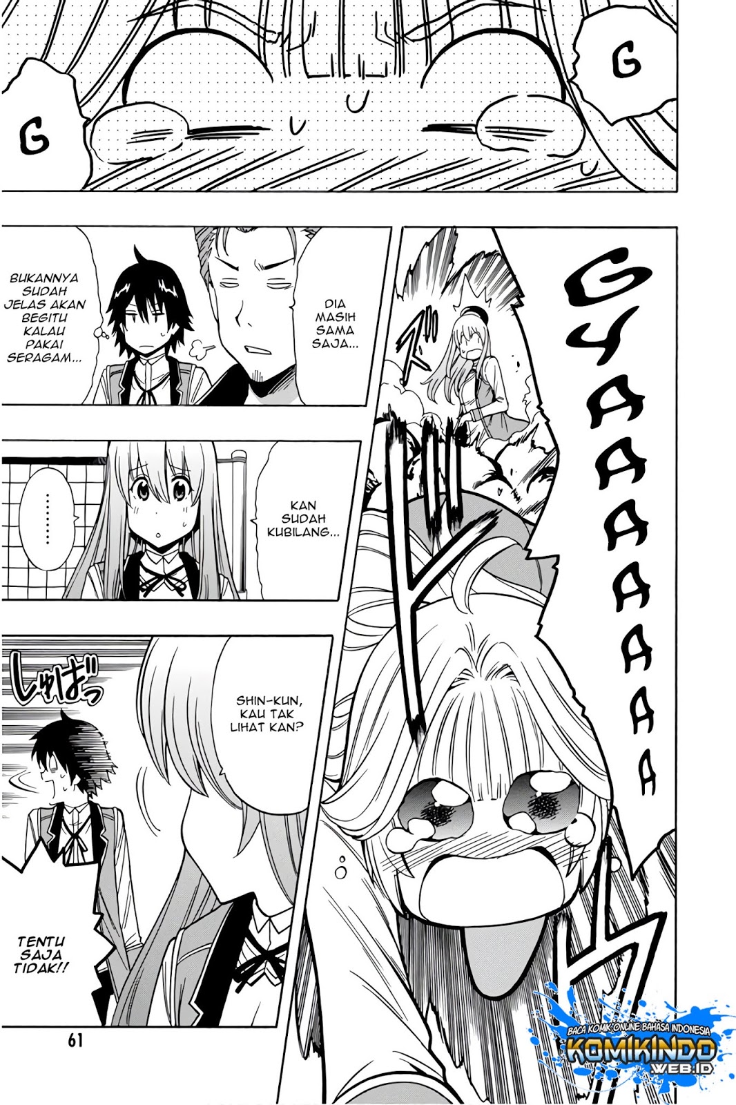 Kenja no Mago chapter 35 halaman 60