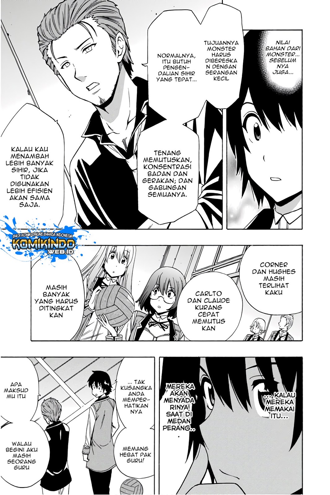 Kenja no Mago chapter 35 halaman 62