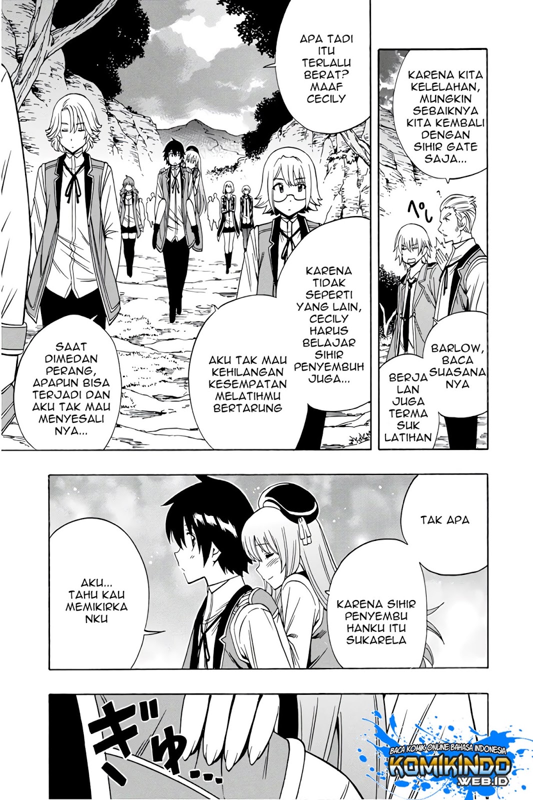 Kenja no Mago chapter 35 halaman 95