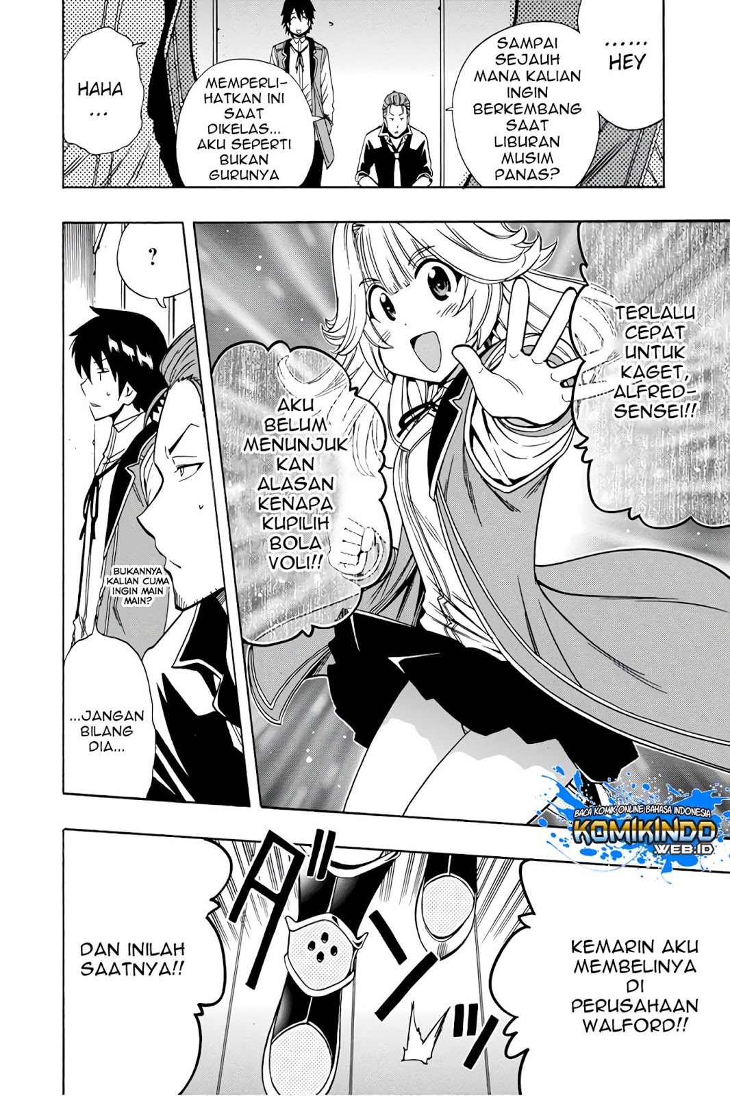 Kenja no Mago chapter 35 halaman 6