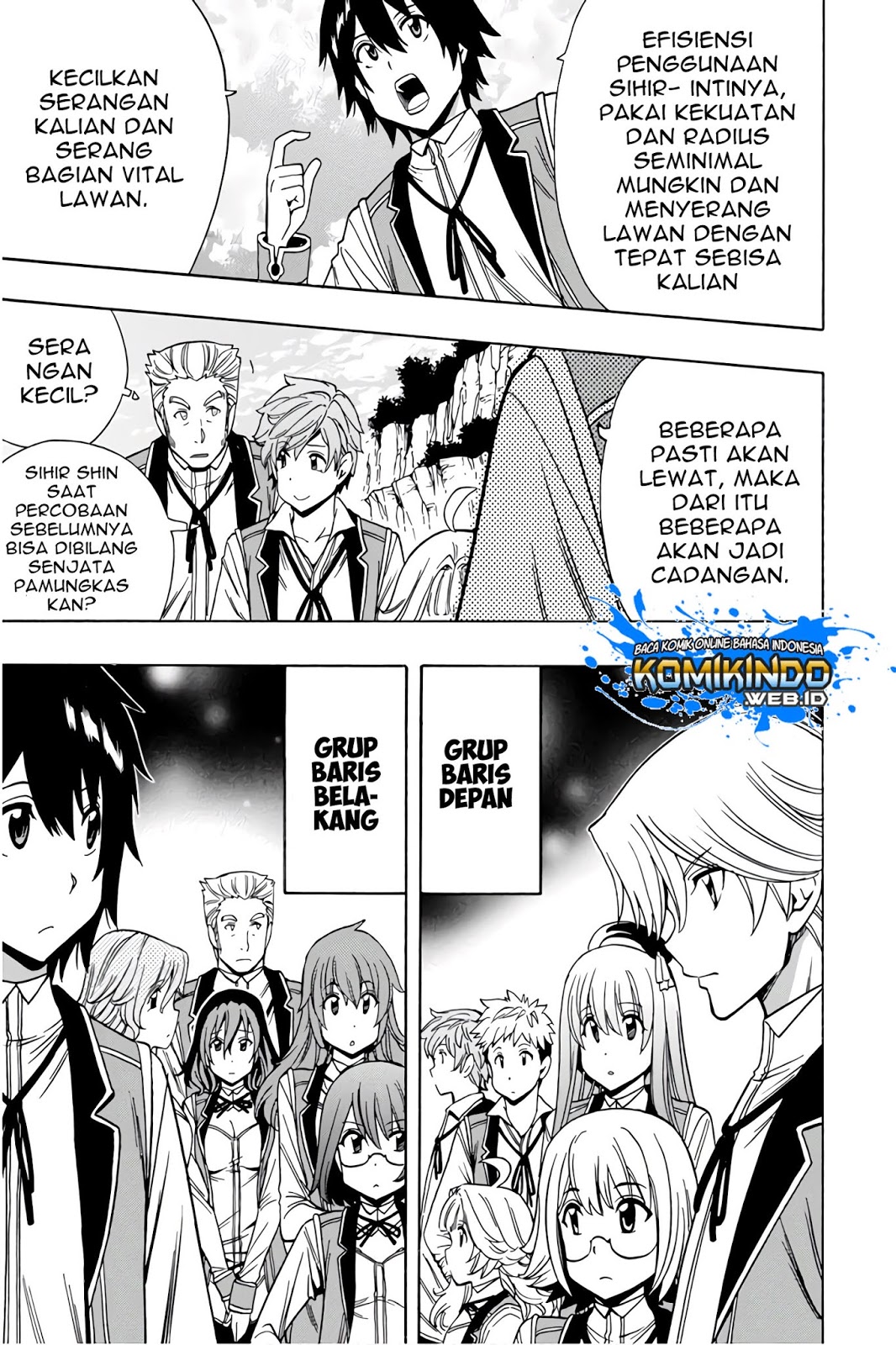 Kenja no Mago chapter 35 halaman 16